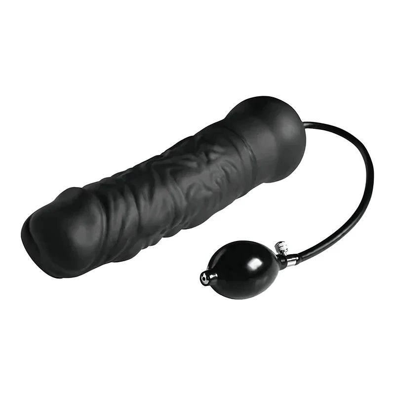 Gode anal gonflable de grande taille